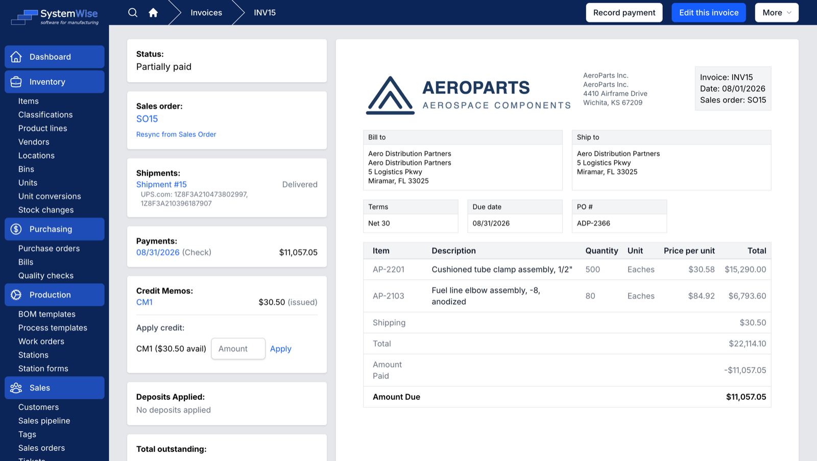 Accounting: Invoice