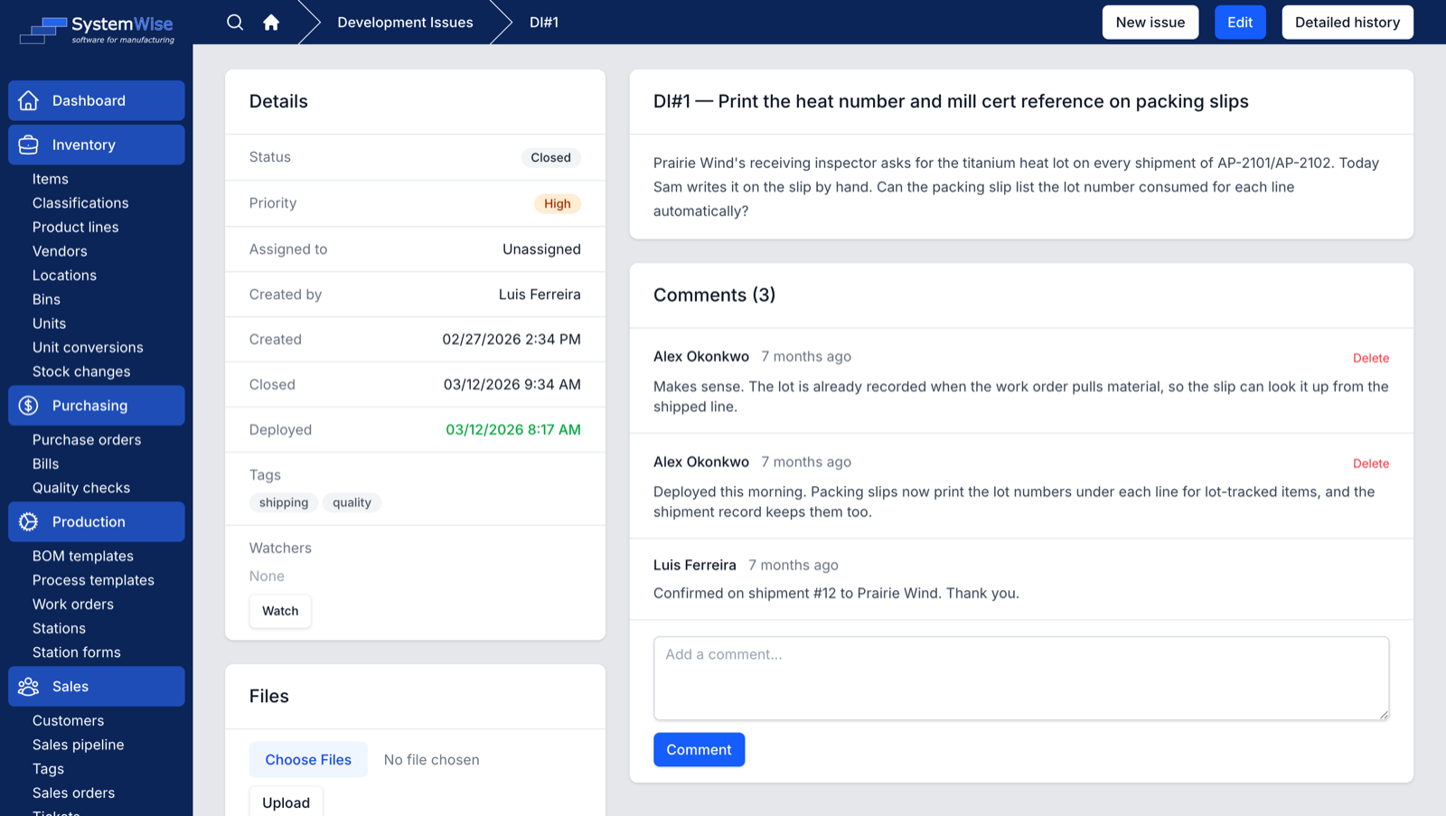 Custom features: Your feature here